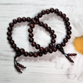 Genuine Premium Luxurious Red Sandalwood Mala & Bracelet Collection - Radiant Spirituality & Style! - Canaduo
