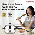 Butterfly Cute Stainless Steel Pressure Cooker with Glass Lid - Canaduo