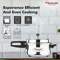 Butterfly Cute Stainless Steel Pressure Cooker with Glass Lid - Canaduo