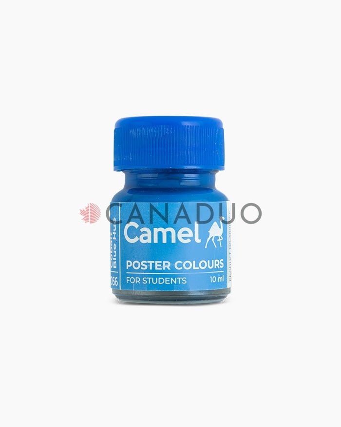 Camel Student Poster Colors - Assorted Carton Pack of 18 Shades in 10 ml - Canaduo