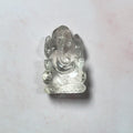 Divine Quartz Ganesha - Miniature Handmade Masterpiece of Spirituality & Elegance! - Canaduo