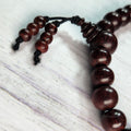 Genuine Premium Luxurious Red Sandalwood Mala & Bracelet Collection - Radiant Spirituality & Style! - Canaduo