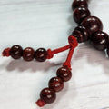 Genuine Premium Luxurious Red Sandalwood Mala & Bracelet Collection - Radiant Spirituality & Style! - Canaduo