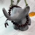 Genuine Premium Luxurious Red Sandalwood Mala & Bracelet Collection - Radiant Spirituality & Style! - Canaduo