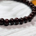 Genuine Premium Luxurious Red Sandalwood Mala & Bracelet Collection - Radiant Spirituality & Style! - Canaduo