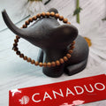 Genuine Premium White Sandalwood Mala & Bracelet Collection - Serenity & Style in Harmony! - Canaduo