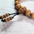 Genuine Premium White Sandalwood Mala & Bracelet Collection - Serenity & Style in Harmony! - Canaduo