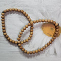 Genuine Premium White Sandalwood Mala & Bracelet Collection - Serenity & Style in Harmony! - Canaduo